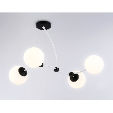 Светитльник Ambrella Light TR2542/4 WH/BK белый/черный E27/4 max 60W 700*450*450