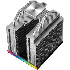 Кулер для процессора DEEPCOOL AK620 DIGITAL SE LGA20XX/1700/1200/115X/AM5/AM4 (9шт/кор, TDP 260W, PWM, DUAL Fan 120мм, 6 тепл. трубок, ARGb, черный) RET (R-AK620-BKADMN-GJD)