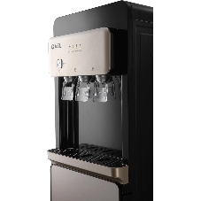 Кулер для воды AEL LD-AEL-806a, нижняя загрузка, нагрев 95 °С, охлаждение 10 °С, черный/золотистый