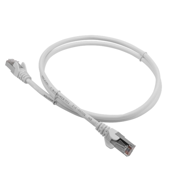 Патч-корд LANMASTER LSZH FTP cat.5e, 10 м, серый