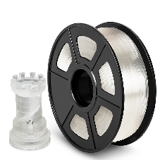 Филамент NVPrint PLA Transparent для 3D печати диаметр 1.75мм длина 330 метров масса 1 кг