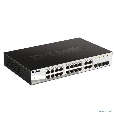 Коммутатор D-Link DGS-1210-20/F1A, 16×1 Гбит/с + 4×1 Гбит/с SFP, настраиваемый