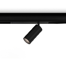 Управляемый светодиодный светильник для шинопровода Magnetic Ambrella light GL1222 BK черный IP20 18W 3000K-6400K 220V 36° D55*120 (Без ПДУ)