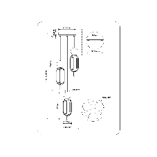 Светильник Ambrella light LH53102/3 BS/GR/FR латунь/серый/белый матовый G9*3 max 28W D260*1525