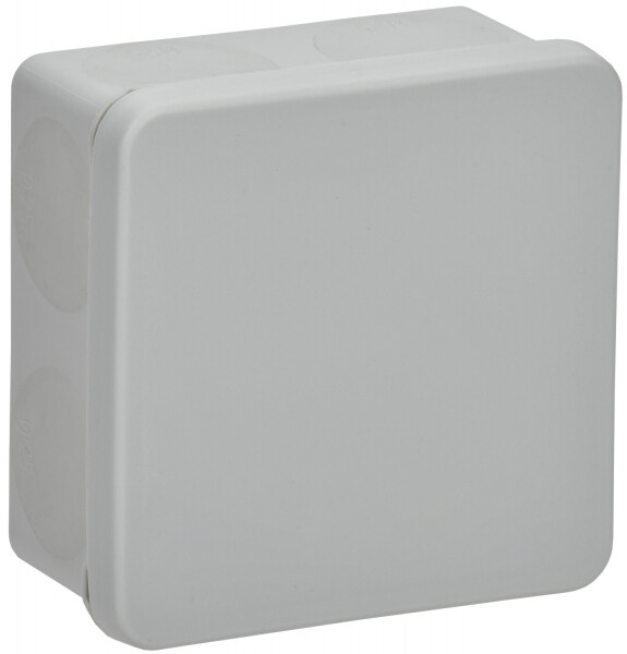 Коробка расп. КМ42435 о/п 80х80х40мм IP67 8 вв. серая IEK