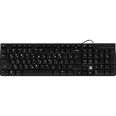 Клавиатура проводная Defender Accent SB-720, USB, черный