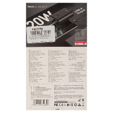 Портативный аккумулятор HOCO Q3 Mayflower быстрая зарядка QC3.0, PD20, USB-A 18W (10000mAh), черный