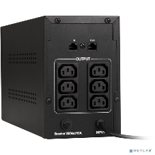Источник бесперебойного питания ExeGate SpecialPro UNB-1500.LED.AVR.C13.RJ 1500VA/950W, LED, AVR, 6*IEC-C13, RJ45/11, черный