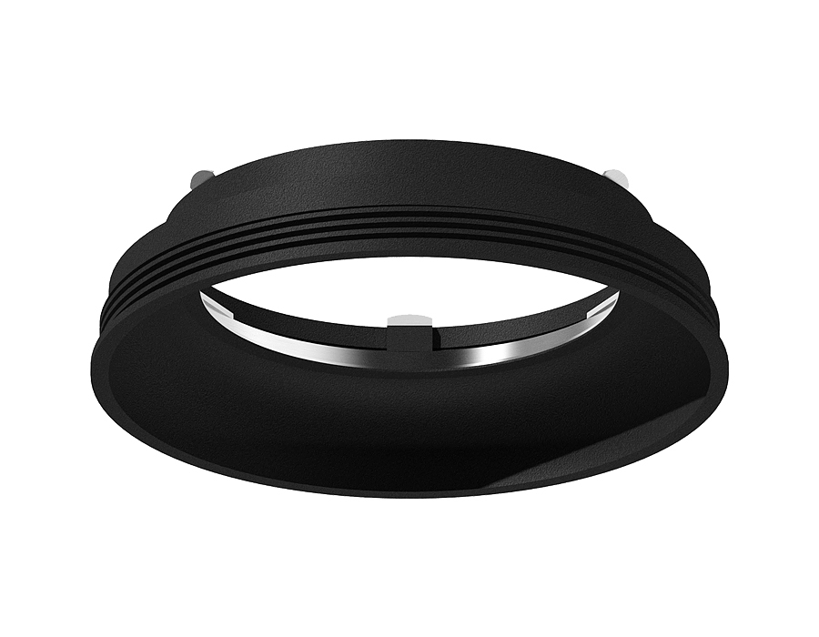 Насадка для корпуса светильника N7021 SBK черный песок D70*H20mm Out1mm MR16