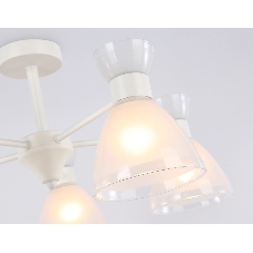 Светильник Ambrella light TR3179/5 WH белый E27/5 max 40W D570*280