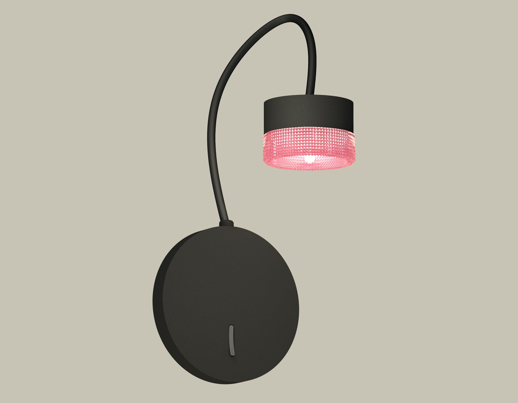 Светильник Ambrella light XB9596251 SBK/PI черный песок/розовый GX53 (C9596, N8486)