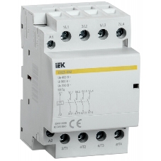 Контактор модульный КМ25-40М AC/DC IEK MKK21-25-40 IEK