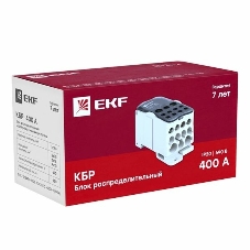 Блок распределительный (КБР) на DIN-рейку и монтажную панель 400A EKF PROxima plc-kbr400 EKF