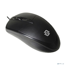 Мышь проводная Oklick 125M черный оптическая (1200dpi) USB (2but)