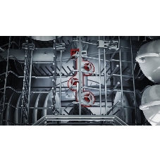 Встраиваемая посудомоечная машина Bosch SPV4HMX65Q, серебристый, 45 см, 10 компл., 45 дБ, класс A+