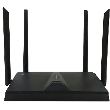 Двухдиапазонный Wi-Fi 6 маршрутизатор AX1800, 1x1000Base-T WAN, 3x1000Base-T LAN, 4 внешние антенны 5 dBi