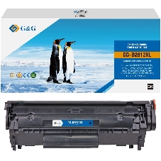 Картридж лазерный G&G GG-Q2612XL черный (6000стр.) для HP LJ 1010/1012/1015/1018/1020/1022/1022n/1022nw/3015/3020