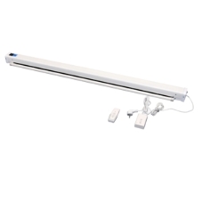 Экран Cinema S'OK SCPSM-266x150FG-ED60 16:9 Pro настенно-потолочный, моторизованный, 266x150 см, фибергласс, белый корпус, экстрадроп 60 см