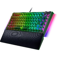 Клавиатура Razer BlackWidow V4 75% Orange Switch Phantom Green Edition проводная, USB Type-A, зелёный