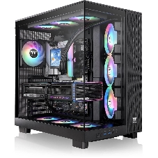 Компьютерный корпус Thermaltake View 380 XL TG ARGB черный без БП E-ATX 2x120мм 2xUSB3.0 audio bott PSU