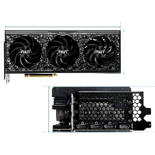 Видеокарта Palit RTX4070Ti GAMEROCK 12Gb 192 GDDR6X 2310/21000 HDMIx1 DPx3 HDCP Ret