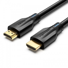 Кабель Vention HDMI 2.1 Cable 1M черный Metal Type