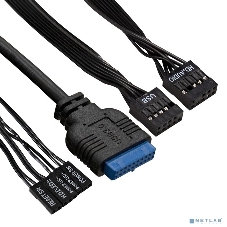 Компьютерный корпус Miditower ExeGate AA-440U-AA350 (ATX, AA350 8 см, 2хUSB+1хUSB 3.0, аудио, черный) ExeGate EX290177RUS