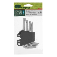Набор ключей имбусовых Torx-Tempered Сибртех TT10-50, CrV, 9 шт.