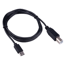 Кабель USB2.0 Гарнизон GCC-USB2-CMBM-1.8M, Type-C/BM, медь, 1.8м, черный, пакет