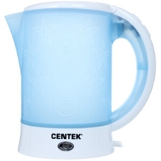 Чайник электрический дорожный Centek CT-0054 синий, 600 мл, 650 Вт
