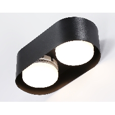 Светильник накладной TN70821/2 BK черный GX53/2 max 12W 200*100*60