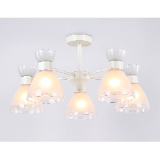 Светильник Ambrella light TR3179/5 WH белый E27/5 max 40W D570*280
