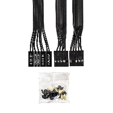 Корпус ExeGate BAA-503-UNS500, Mini-Tower, чёрный, 1 x 80/90 мм, БП 500 Вт