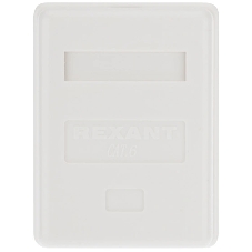Розетка компьютерная внешняя Rexant 1-порт RJ-45 (8P8C), UTP неэкранированная, категория 6