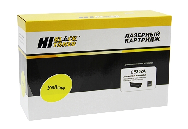 Расходные материалы Hi-Black CE262A Картридж для HP CLJ CP4025/4525 (Hi-Black) CE262A, Y, 11K    