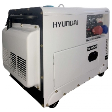 Электрогенератор дизельный Hyundai DHY 8500SE-T, 7.2 кВт, 72 дБ, 169 кг
