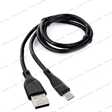 Кабель USB 2.0 Cablexpert CCB-USB2-AMCMO1-1MB, AM/Type-C, издание Classic 0.1, длина 1м, черный, блистер