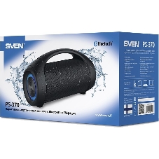 Колонка портативная SVEN АС PS-370 черный 40W 2.0 BT