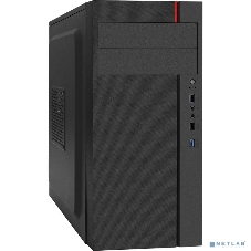 Компьютерный корпус Miditower ExeGate AA-440U-AA400 (ATX, AA400 8 см, 2*USB+1*USB 3.0, аудио, черный)