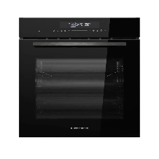 Встраиваемый духовой шкаф Kuppersberg HT 613 Black, High-Tech, объем 72 л, 12 режимов работы, быстрый нагрев, телескопические направляющие, доводчик двери, таймер, термощуп, 3 стекла в дверце, сенсорное управление, блокировка от детей, энергоэффективность А+, черный