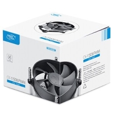 Кулер для процессора DEEPCOOL CK-11508 PWM черный, 92 мм, алюминий, 2200 об/мин, 30.1 дБ, 4 pin, 65 Вт, 70 мм
