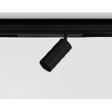 Управляемый светодиодный светильник для шинопровода Magnetic Ambrella light GL1222 BK черный IP20 18W 3000K-6400K 220V 36° D55*120 (Без ПДУ)