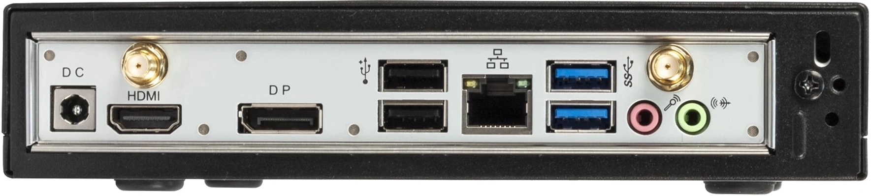 ПК Мини Amur Финвал АМУЕ.466219.002 H6I12 i3 12100 (3.3) 16Gb SSD256Gb UHDG 730 FreeDOS GbitEth WiFi BT 120W черный (RUS) (2168269)