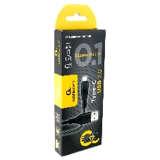 Кабель USB 2.0 Cablexpert CCB-USB2-AMCMO1-1MB, AM/Type-C, издание Classic 0.1, длина 1м, черный, блистер