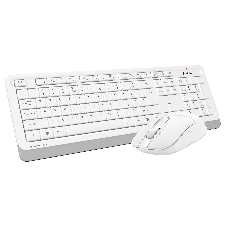 Комплект клавиатура+мышь A4Tech FStyler FG1012 беспроводной, USB, 1200 DPI, белый