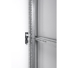 Шкаф телекоммуникационный напольный ЭКОНОМ 18U (600 × 800) дверь стекло, дверь металл