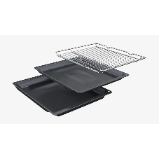Духовой шкаф электрический Bosch HBG7361B1 черный