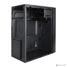 Компьютерный корпус Miditower ExeGate AA-440U-AA400 (ATX, AA400 8 см, 2*USB+1*USB 3.0, аудио, черный)