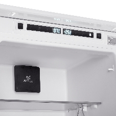 Встраиваемый холодильник Maunfeld MBF177NFFWGR Inverter белый двухкамерный 194/57 л морозилка снизу, NoFrost