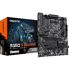 Материнская плата Gigabyte B550 X GAMING, AM4, AMD B550, 4xDDR4, 4xSATA, 2xM.2, 1xPCIe 4.0 x16, 1xPCIe 3.0 x4, 2xPCIe 3.0 x1, 1xHDMI, 1xDisplayPort, 1x 2.5Gb LAN, 1xUSB 3.2 Gen 2, 3xUSB 3.2 Gen 1, 1xUSB Type-C, 2xUSB 2.0, 2x3.5 мм, 7.1, ATX